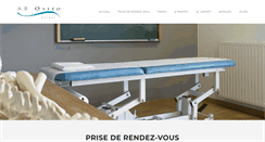 Desktop Screenshot of osteopathes-lyon-corbas.com